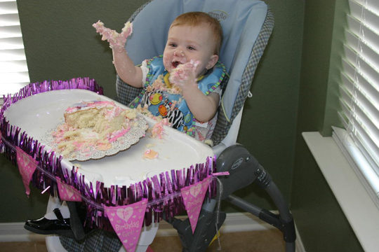 Yea, I love my cake!